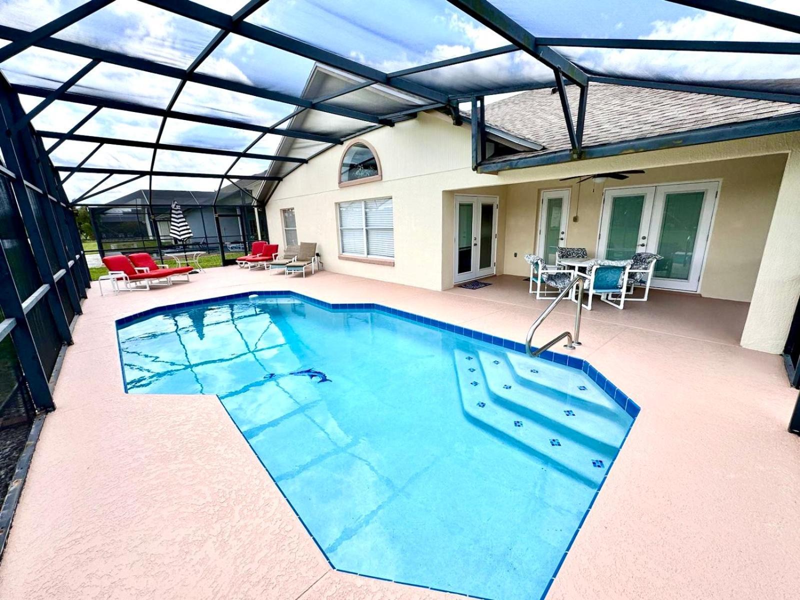 3 Bed Villa, Oversized Heated Pool, 5 Min To Disney Kissimmee Exterior photo